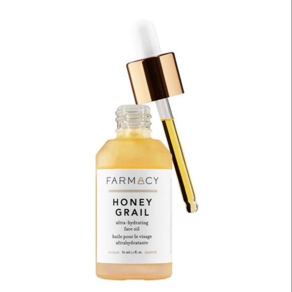 FARMACY Honey Grail Ultra-Hydrating Face Oil 1oz $48 NIB CLEAN BEAUTY - Picture 2 of 12